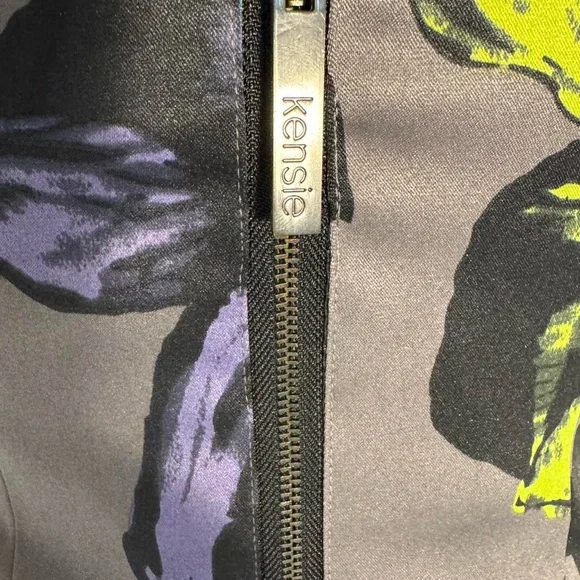 Kensie Strapless Floral Cocktail Dress – Size 4 - Picture 8 of 8